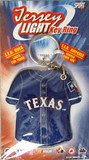 Texas Rangers Keychain Jersey Keylight CO