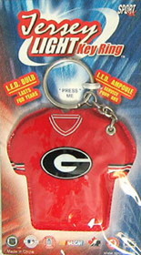 Georgia Bulldogs Keychain Jersey Keylight CO