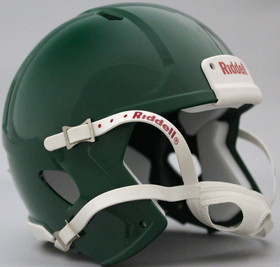 Riddell Speed Blank Mini Football Helmet Shell - Forest Green