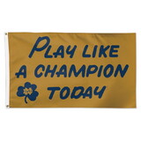 Notre Dame Fighting Irish Flag 3x5 Deluxe Style PLACT Design