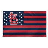 St.Louis Cardinals Flag 3x5 Deluxe Style Stars and Stripes Design