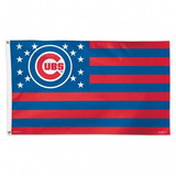 Chicago Cubs Flag 3x5 Deluxe Stars and Stripes