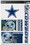 Dallas Cowboys Decal 11x17 Ultra