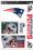 New England Patriots Decal 11x17 Ultra