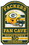 Green Bay Packers Wood Sign - 11"x17" Fan Cave Design