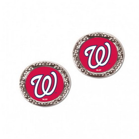Washington Nationals Earrings Post Style