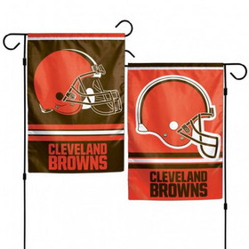 Cleveland Browns Flag 12x18 Garden Style 2 Sided