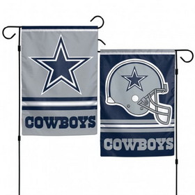 Dallas Cowboys Flag 12x18 Garden Style 2 Sided