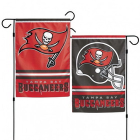 Tampa Bay Buccaneers Flag 12x18 Garden Style 2 Sided