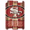 San Francisco 49ers Sign 11x17 Wood Fence Style