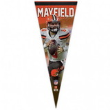 Cleveland Browns Pennant 12x30 Premium Style Baker Mayfield Design