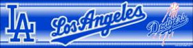 Los Angeles Dodgers Bumper Sticker
