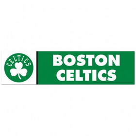 Boston Celtics Decal 3x12 Bumper Strip Style