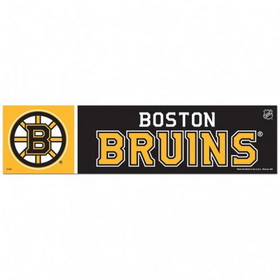 Boston Bruins Decal 3x12 Bumper Strip Style