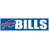 Buffalo Bills Decal 3x12 Bumper Strip Style