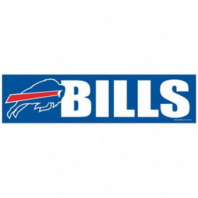 Buffalo Bills Decal 3x12 Bumper Strip Style