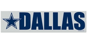 Dallas Cowboys Decal Bumper Sticker