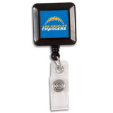 Los Angeles Chargers Badge Holder Retractable Square