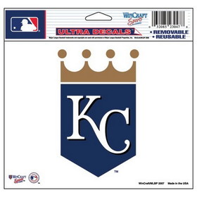 Kansas City Royals Decal 5x6 Ultra Color