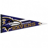 Baltimore Ravens Pennant 12x30 Premium Style