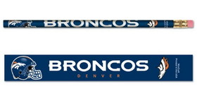 Denver Broncos Pencil 6 Pack