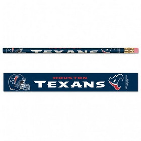 Houston Texans Pencil 6 Pack