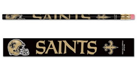 New Orleans Saints Pencil 6 Pack
