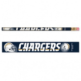 San Diego Chargers Pencil 6 Pack