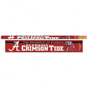 Alabama Crimson Tide Pencil 6 Pack