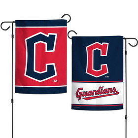 Cleveland Indians Flag 12x18 Garden Style 2 Sided