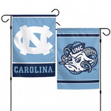 North Carolina Tar Heels Flag 12x18 Garden Style 2 Sided