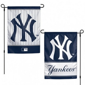 New York Yankees Flag 12x18 Garden Style 2 Sided