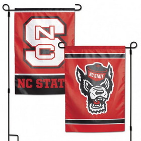 North Carolina State Wolfpack Flag 12x18 Garden Style 2 Sided