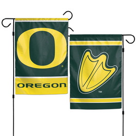 Oregon Ducks Flag 12x18 Garden Style 2 Sided