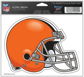 Cleveland Browns Decal 5x6 Ultra Color