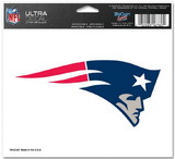 New England Patriots Decal 5x6 Ultra Color