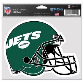 New York Jets Decal 5x6 Ultra Color