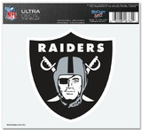 Oakland Raiders Decal 5x6 Ultra Color