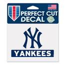 New York Yankees Decal 4.5x5.75 Perfect Cut Color