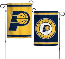 Indiana Pacers Flag 12x18 Garden Style 2 Sided