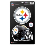 Pittsburgh Steelers Magnet 5x9 Die Cut Logo Design 2 Pack