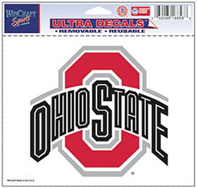 Ohio State Buckeyes Decal 5x6 Ultra Color