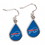 Buffalo Bills Earrings Tear Drop Style