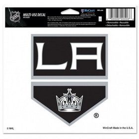 Los Angeles Kings Decal 5x6 Multi Use Color