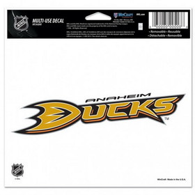 Anaheim Ducks Decal 5x6 Ultra Color