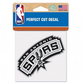 San Antonio Spurs Decal 4x4 Perfect Cut Color