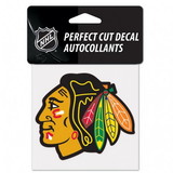 Chicago Blackhawks Decal 4x4 Perfect Cut Color