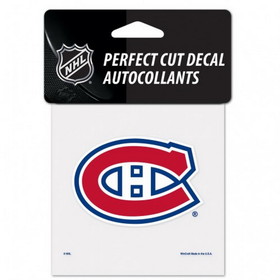 Montreal Canadiens Decal 4x4 Perfect Cut Color