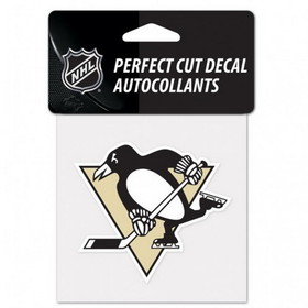 Pittsburgh Penguins Decal 4x4 Perfect Cut Color