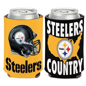 Pittsburgh Steelers Can Cooler Slogan Design